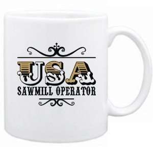 New  Usa Sawmill Operator   Old Style  Mug Occupations 