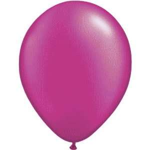  11 Pearlized Magenta Balloons (10 ct) Toys & Games