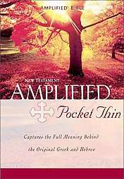 Amplified Bible New Testament (1987, Paperback) 9780310951650  