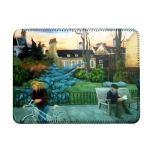  Evening in the park, 1996 by Cristiana   iPad Cover 