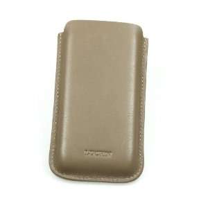   Lucrin   Case for Nokia E7   Smooth Cow Leather   Natural Electronics