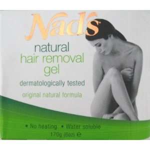  Nads Hair Removal Gel Kit 6 oz. Gel And Accessories (3 