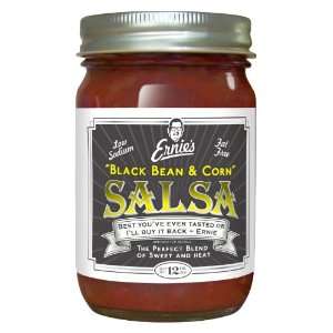 Ernies Black Bean and Corn Salsa (6 Grocery & Gourmet Food