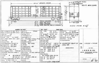 Railroad Freight Car Diagram Book   1972  