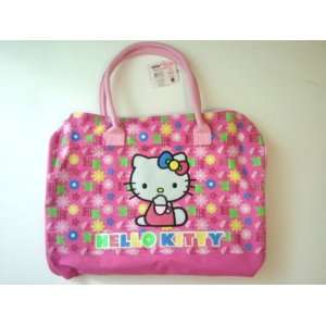  HELLO KITTY Pink Duffle Bag / Gym Bag / Travel Bag   HK 