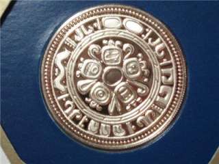   1976 BELIZE 100 Dollar PR Gold Coin Ancient Mayan Symbols#csB6  
