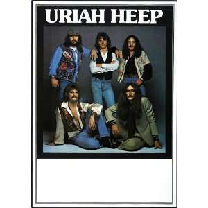 Uriah Heep   High and Mighty 1976   CONCERT   POSTER from GERMANY