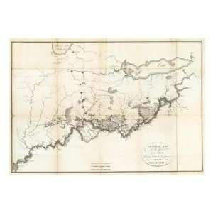  George Henri Victor Collot   General Map Of The Course Of 