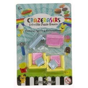  Couch Potato (4 Mini Erasers)   CrazErasers Collectible 