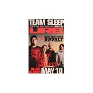  Team Sleep   Urb Magazine Cover Poster 25x37 Everything 