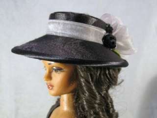 Utha a Fashion Doll Hat on my Violet Waters Doll  