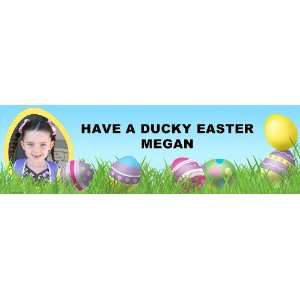  Easter Fun Personalized Photo Banner Standard 18 x 61 