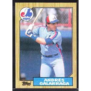  1987 Topps #272 Andres Galarraga [Misc.] Sports 