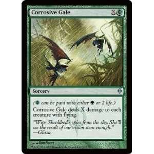    Magic the Gathering   Corrosive Gale   New Phyrexia Toys & Games