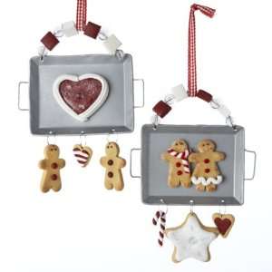  Club Pack of 12 Gingerbread Kisses Baking Tray Christmas 