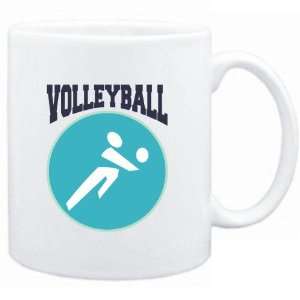  Mug White  Volleyball PIN   SIGN / USA  Sports Sports 