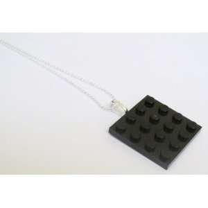  Black Upcycled LEGO Necklace Jewelry