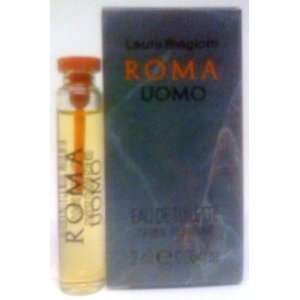 Roma Uomo By Laura Biagiotti Cologne for Men 0.06 Oz Eau De Toilette 