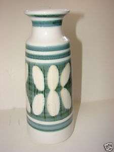Cinque Ports Pottery The Monastery/Rye /Tall Vase/Mint  