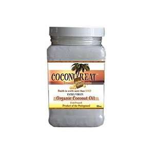 Coconutreat Certified Organic Extra Virgin Coconut Oil 32 Oz.  