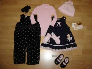 53 USED BABY GIRL 18 MONTHS & 24 MONTHS FALL/WINTER CLOTHES  
