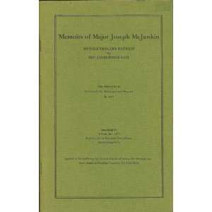   Joseph McJunkin Revolutionary Patriot Rev. James Hodge Saye Books