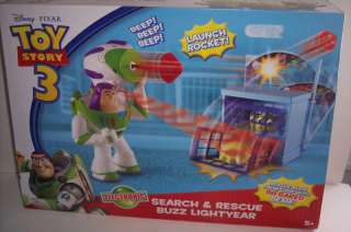 TOY STORY 3 BUZZ LIGHTYEAR SEARCH & RESCUE SET PLAYSET  
