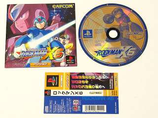 ROCKMAN X6 PS JP JAPAN IMPORT MEGA MAN CAPCOM  