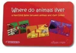 The Purple Cow   Where Do Animals Live? Matching Tin Game (Snap Cards 