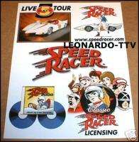 Rare 2000 SPEED RACER Promo Slick MUST SEE  