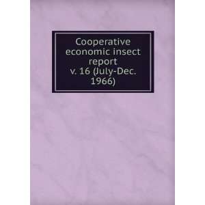  Cooperative economic insect report. v. 16 (July Dec. 1966) United 