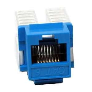  SF Cable, CAT6 RJ45 UTP Keystone Jack Tool Less 90 Degree 