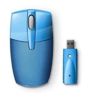  Belkin USB Wireless Mobile Mouse (Blue) Electronics