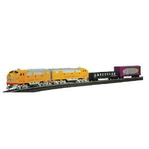   Union Pacific Double Diesel 2 Powered Locomotives Train Set Toys