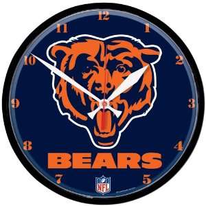  BSS   Chicago Bears NFL Round Wall Clock 