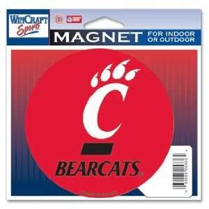  NCAA Cincinnati Bearcats Set of 2 Indoor / Outdoor Magnets 
