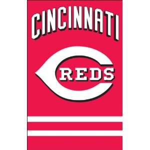 Cincinnati Reds 2 Sided XL Premium Banner Flag  Sports 