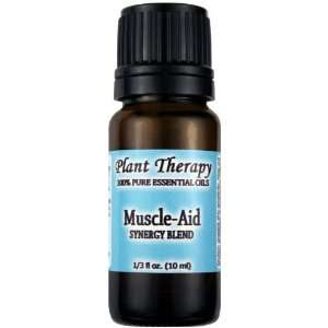 Muscle Aid Synergy Essential Oil Blend. 10 ml (1/3 oz). 100% Pure 