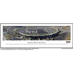  Atlanta Motor Speedway Framed Panoramic Photograpgh 