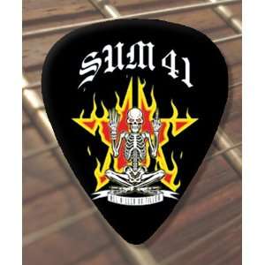  Sum 41 All Killer Premium Guitar Pick x 5 Medium Musical 