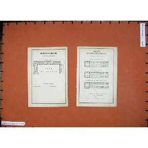  1907 Map Plan Musees Du Louvre France Decoratifs Arts 