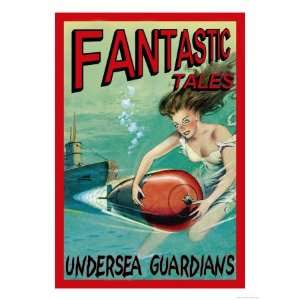 Undersea Guardians Premium Poster Print by James B. Settles, 24x32 
