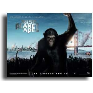  Rise of the Planet of the Apes Poster   Promo Flyer 2011 Movie 