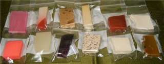 Lush Soap Samples   12 Different Samples Per Set   Three Sets To 