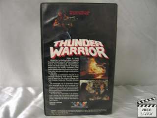 Thunder Warrior VHS Mark Gregory, Bo Svenson  