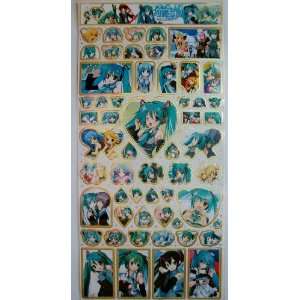  Vocaloid Project Diva Miku Hatsune Sticker Sheet #1 