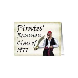  Pirates Reunion, Class of 1977 Card Health & Personal 