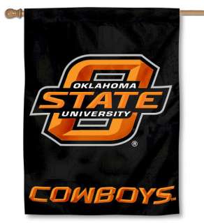 Oklahoma State Cowboys OSU University College House Flag 816844010767 