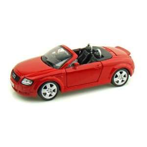  Audi TT Convertible 1/24 Red Toys & Games