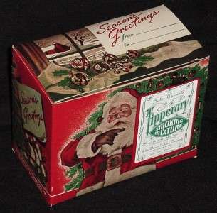 Vintage Tipperary Tobacco Santa Display Box St.Louis,Mo  
